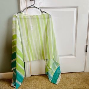 Chico’s sheer shawl poncho